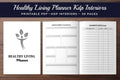 Healthy Living Planner