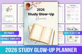 Study Glow Up Planner: Optimize Your Academic Success