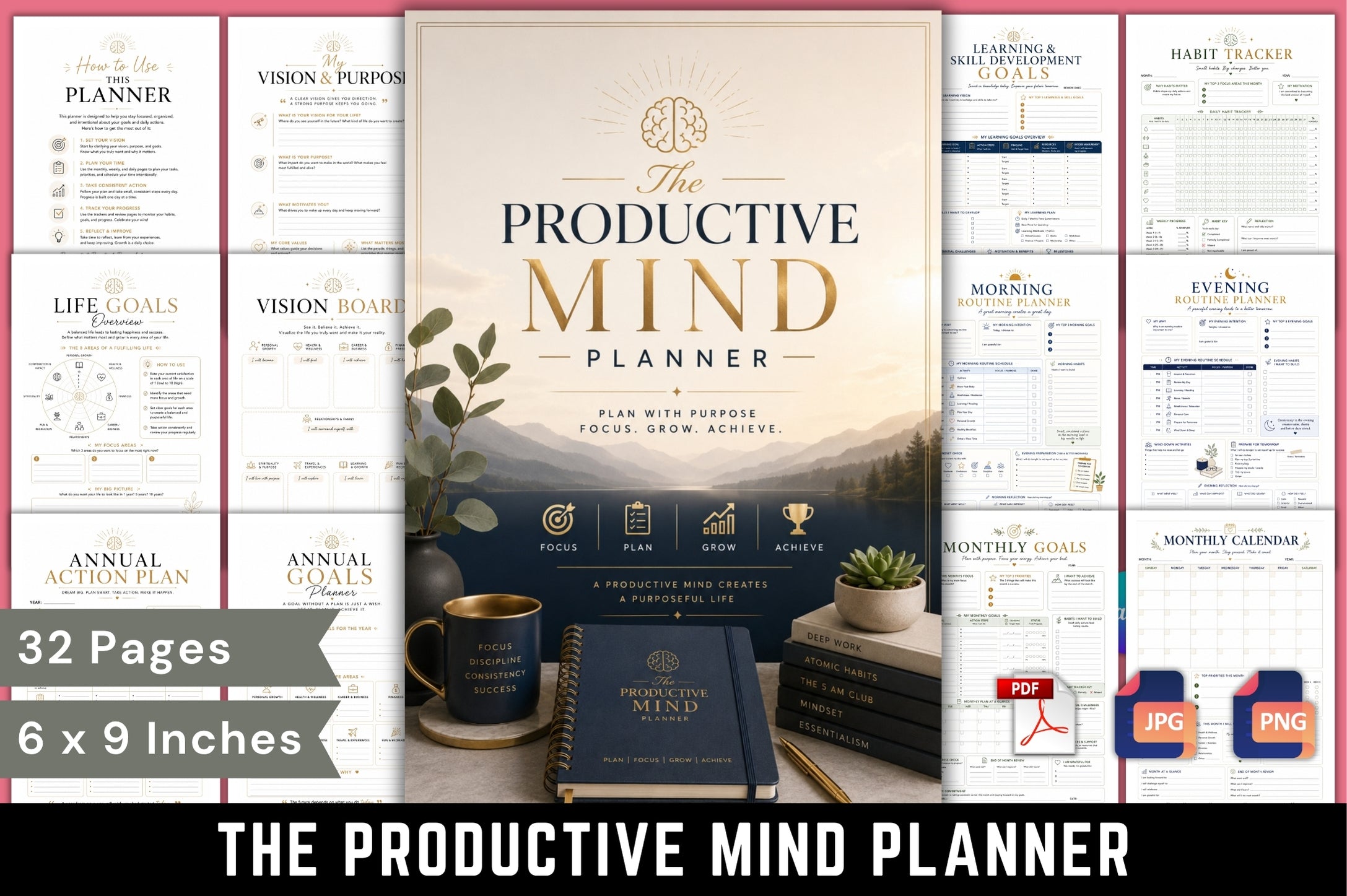 The Productive Mind Planner