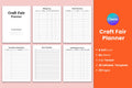 Craft Fair Planner