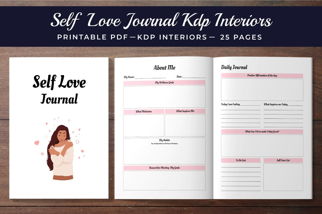Self Love Journal: Enhance Your Wellbeing