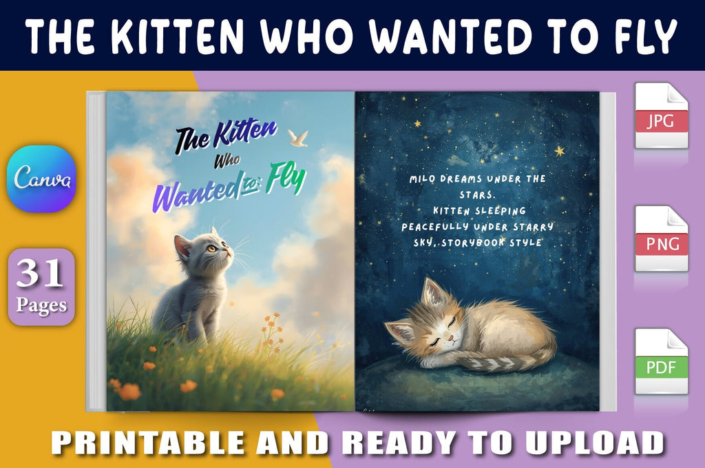 The Kitten Who Wanted to Fly