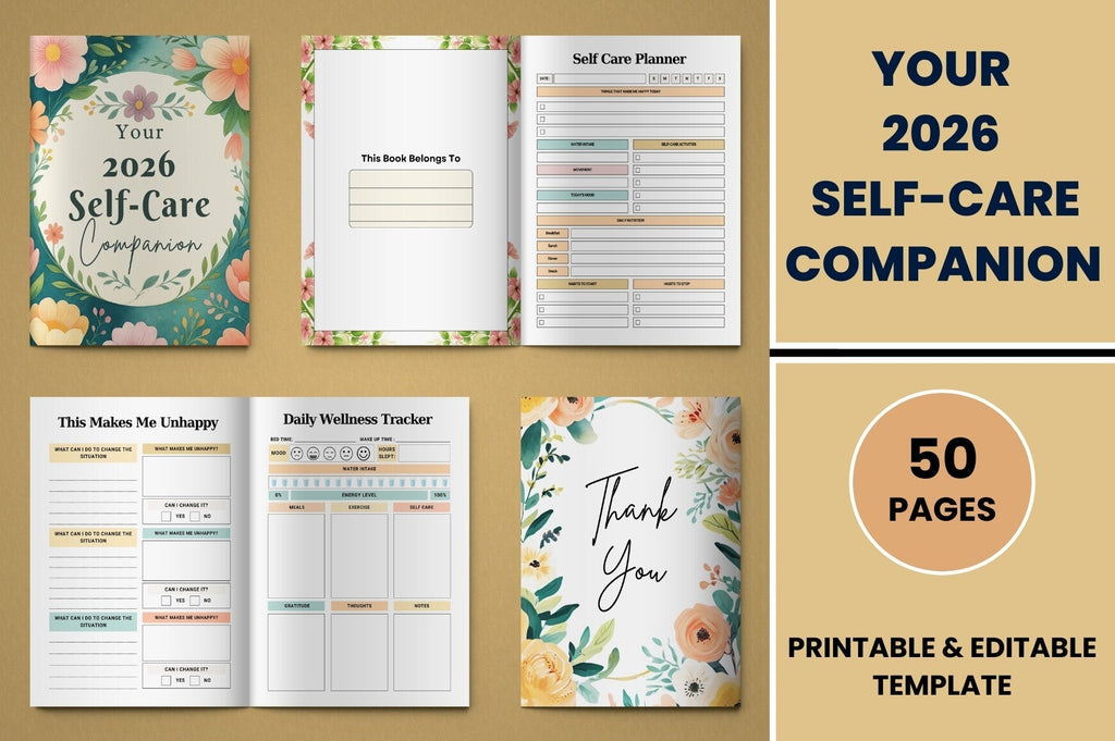 Your Self Care Companion Planner