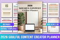 Soulful Content Creator Planner