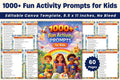 Fun Activity for Prompts for Kids