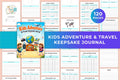 Kids Adventure Travel Keepsake Journal