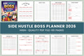 Side Hustle Boss Planner
