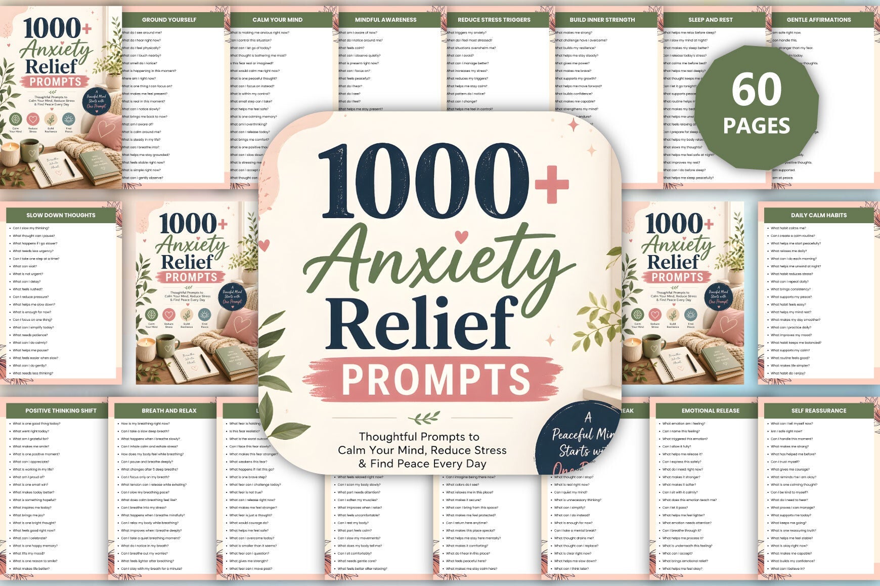 Anxiety Relief Prompts