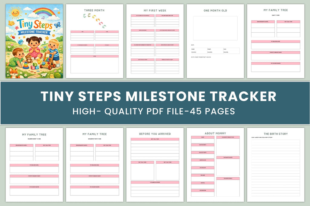 Tiny Steps Milestone Journal