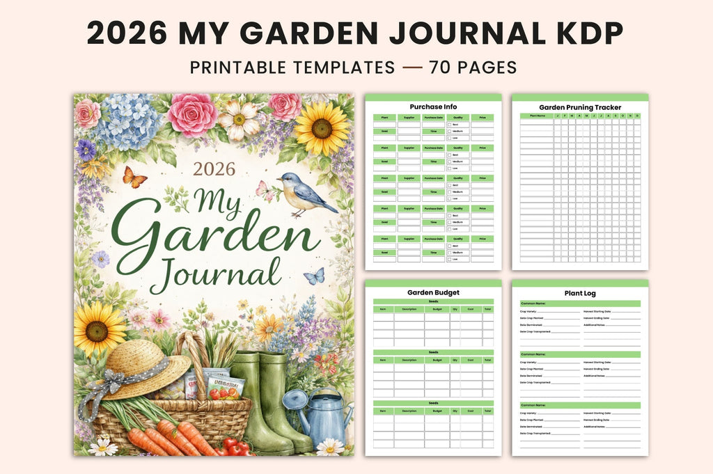 My Garden Journal: A Personal Gardening Diary