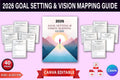 Goal Setting Vision Mapping Guide Planner