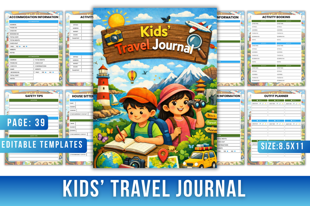 Kids Travel Journal