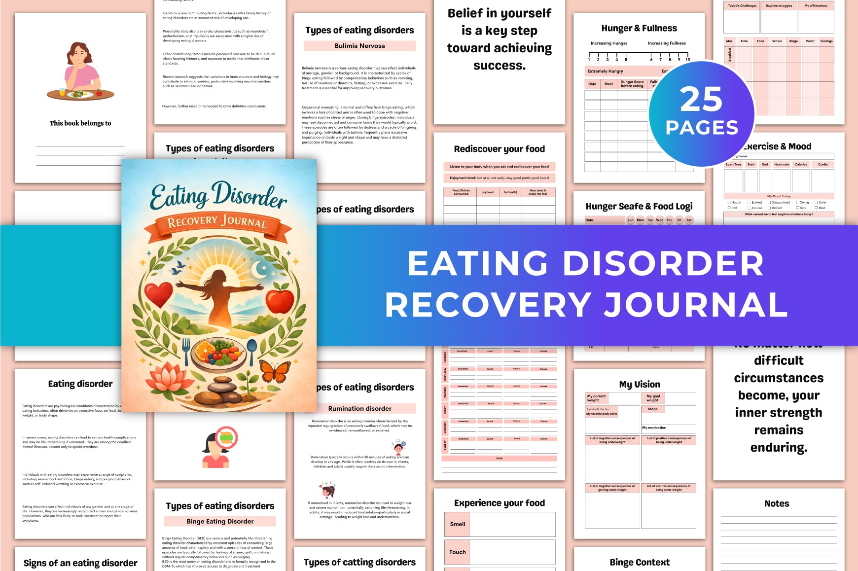 Eating Disorder Recovery Journal