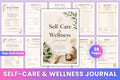Self Care Wellness Journal