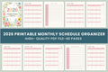 Monthly Schedule Planner