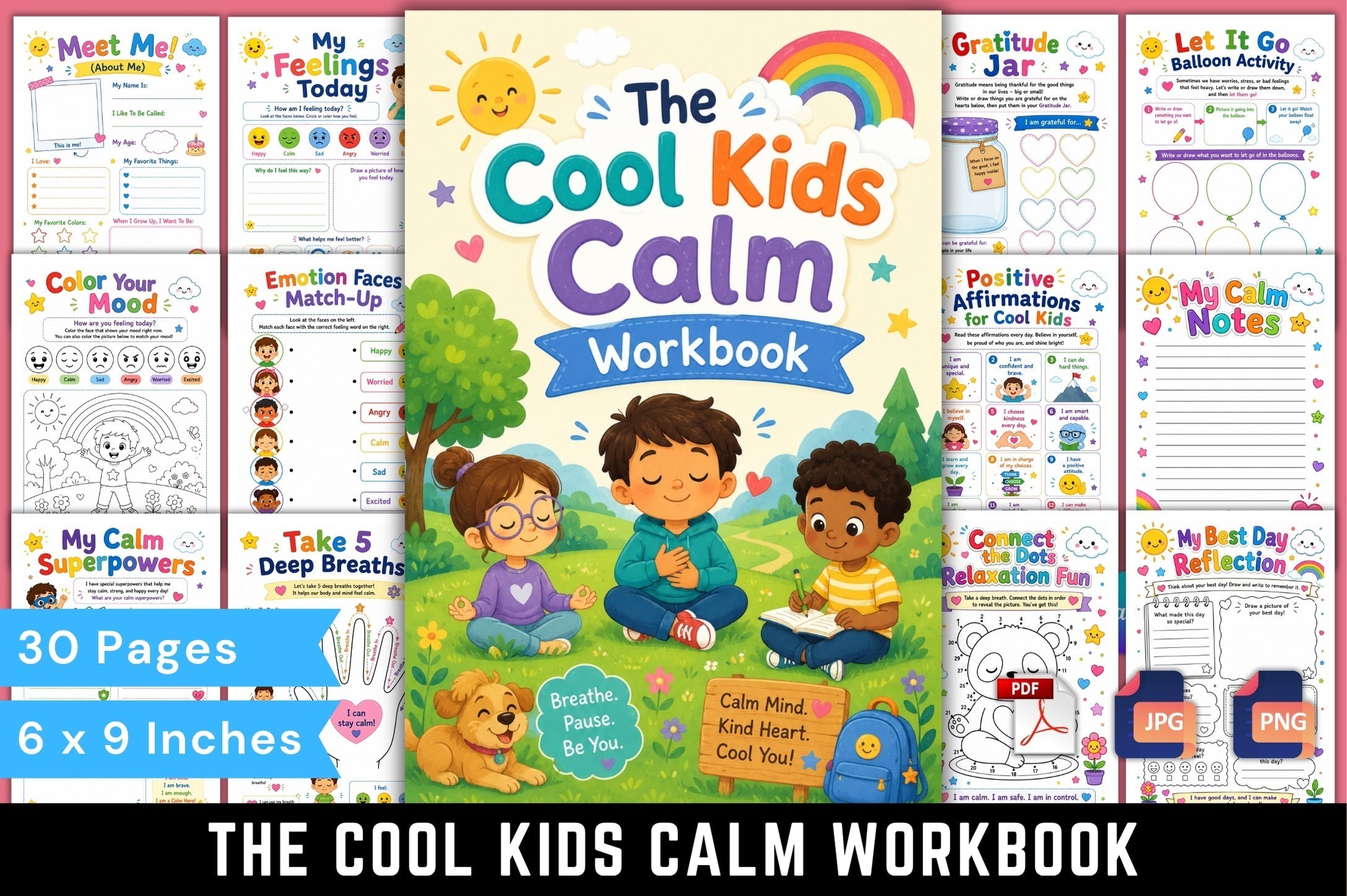 The Cool Kids Calm Workbook