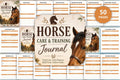 Horse Care Training Journal