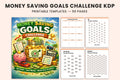 Money Saving Goals Challenge Planner