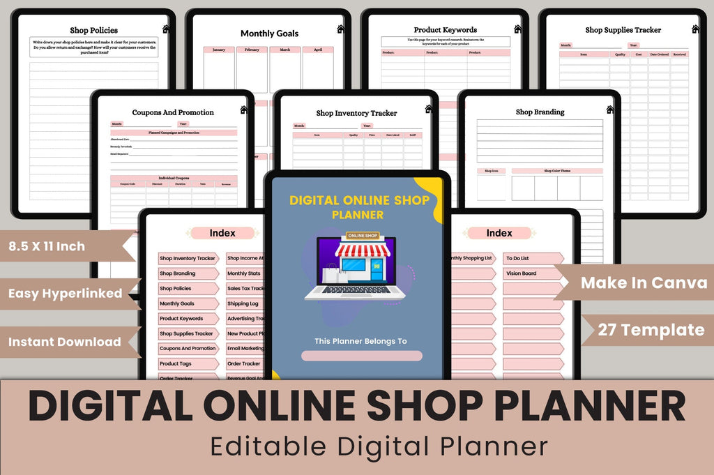 Online Shop Planner