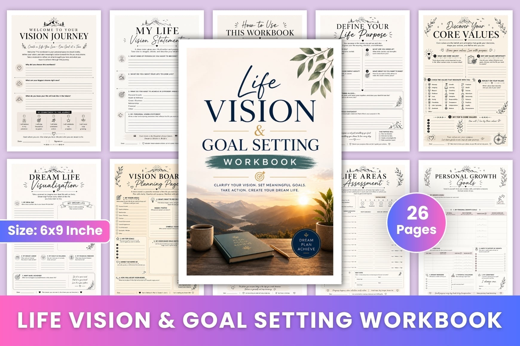 Life Vision Goal Setting Workbook