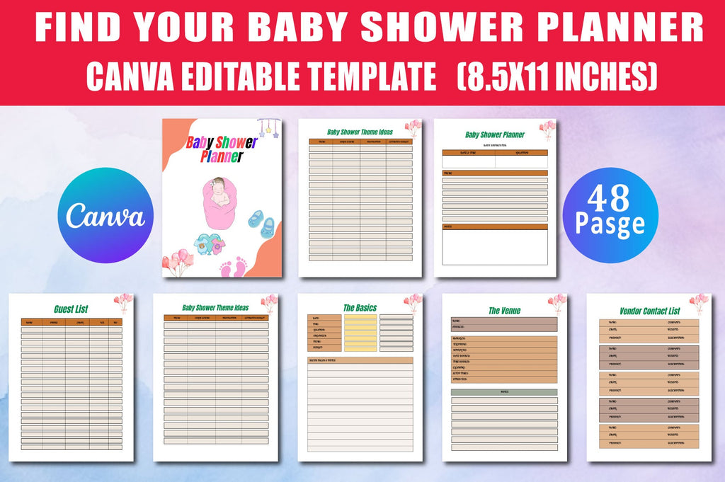 Baby Shower Planner