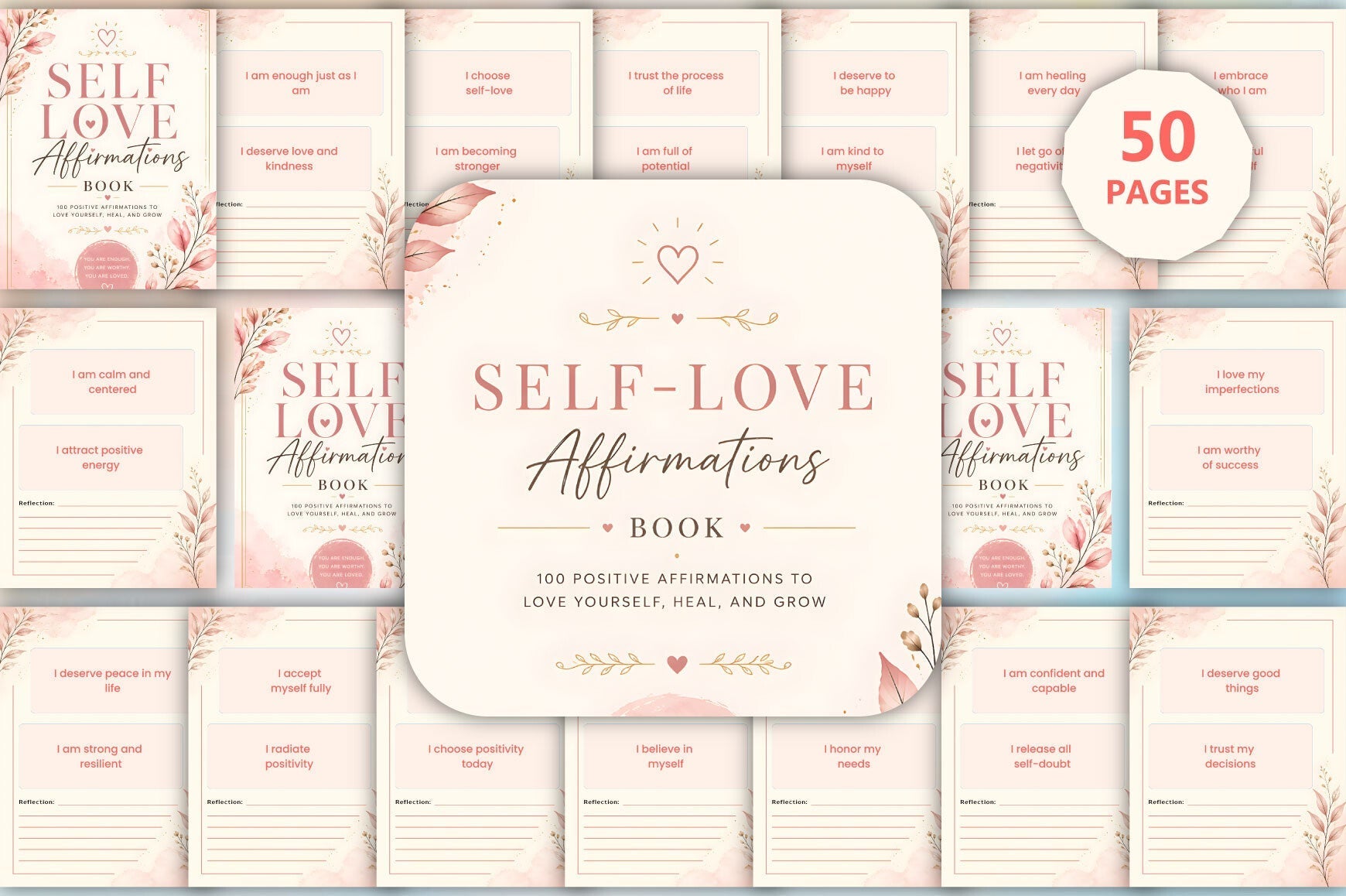 Self Love Affirmations Book