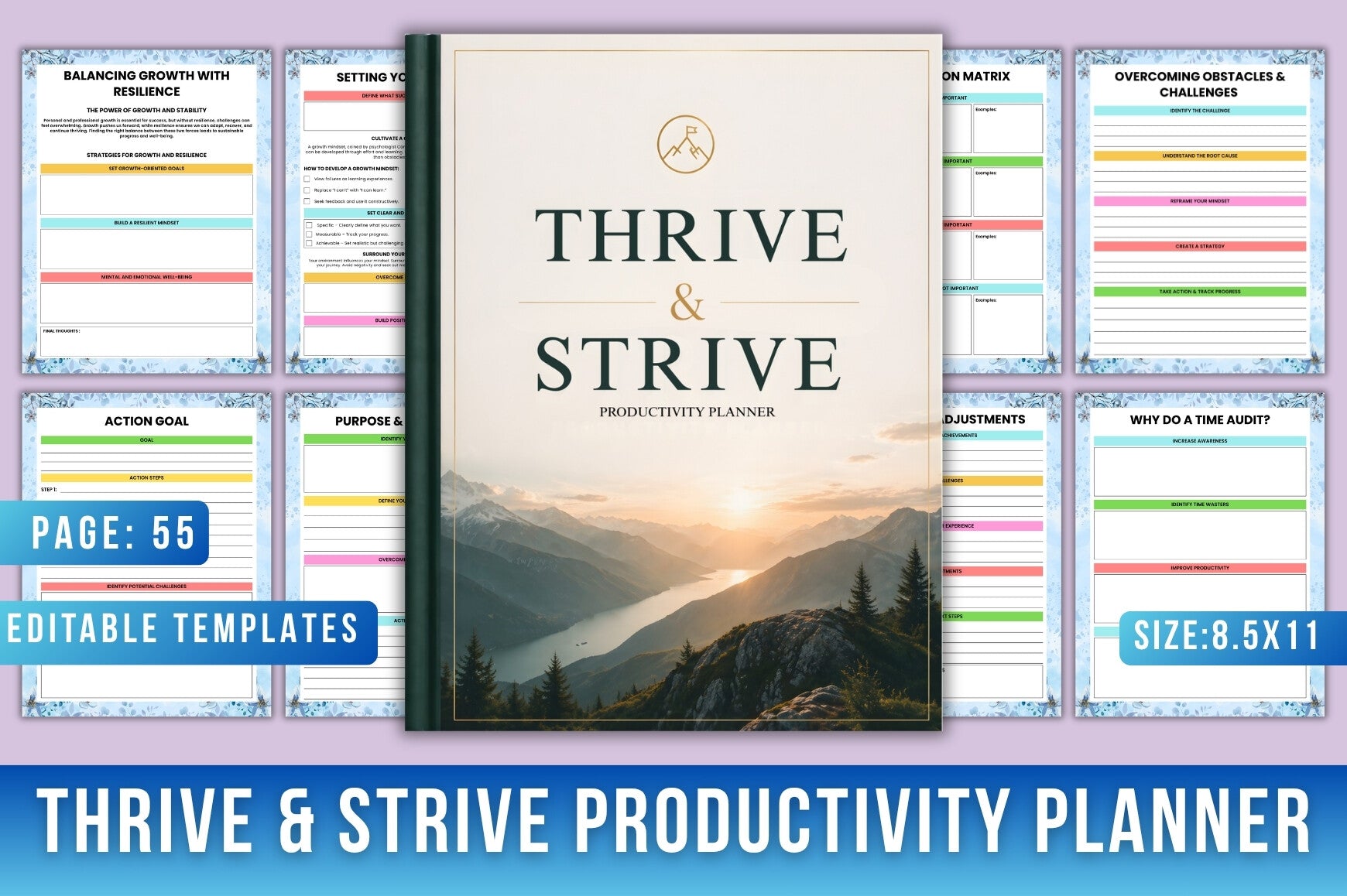 Thrive Strive Productivity Planner