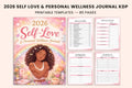 Self Love Personal Wellness Journal