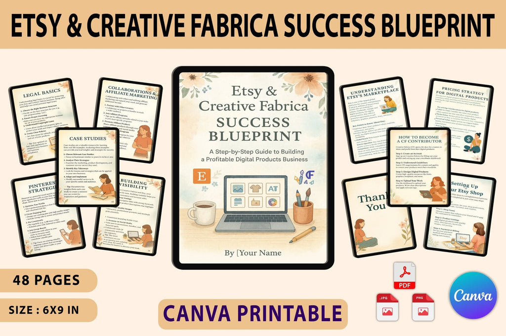 Etsy Creative Fabrica Success Planner