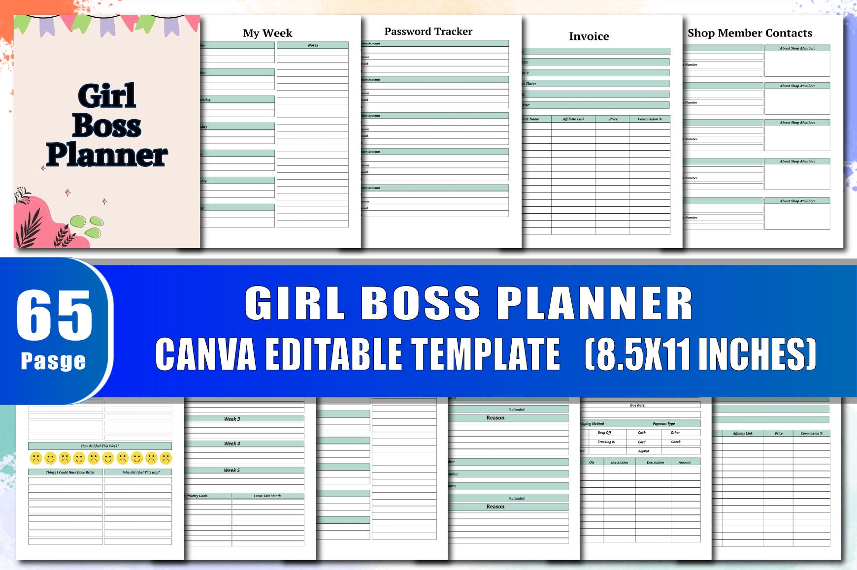 Girl Boss Planner