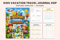 Kids Vacation Travel Journal