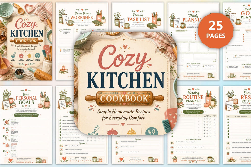 Cozy Kitchen Cookbook Book