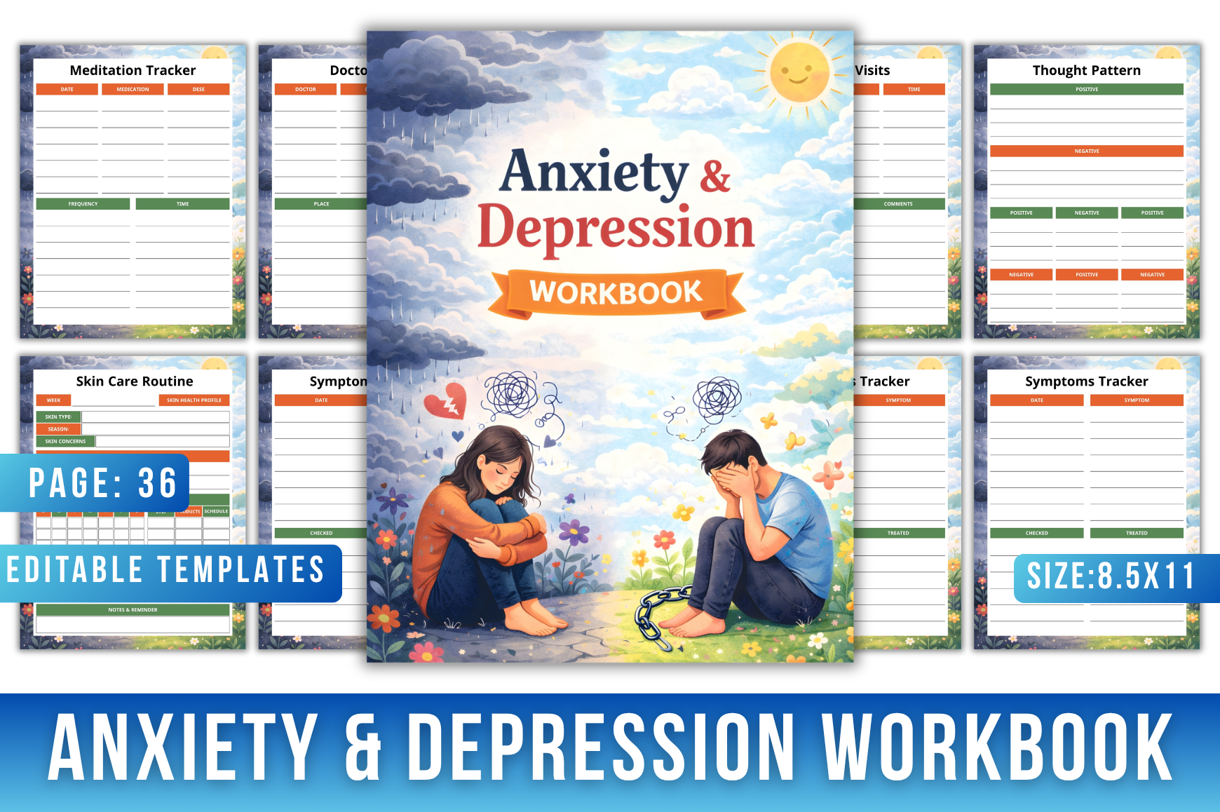 Anxiety and Depression Workbooks