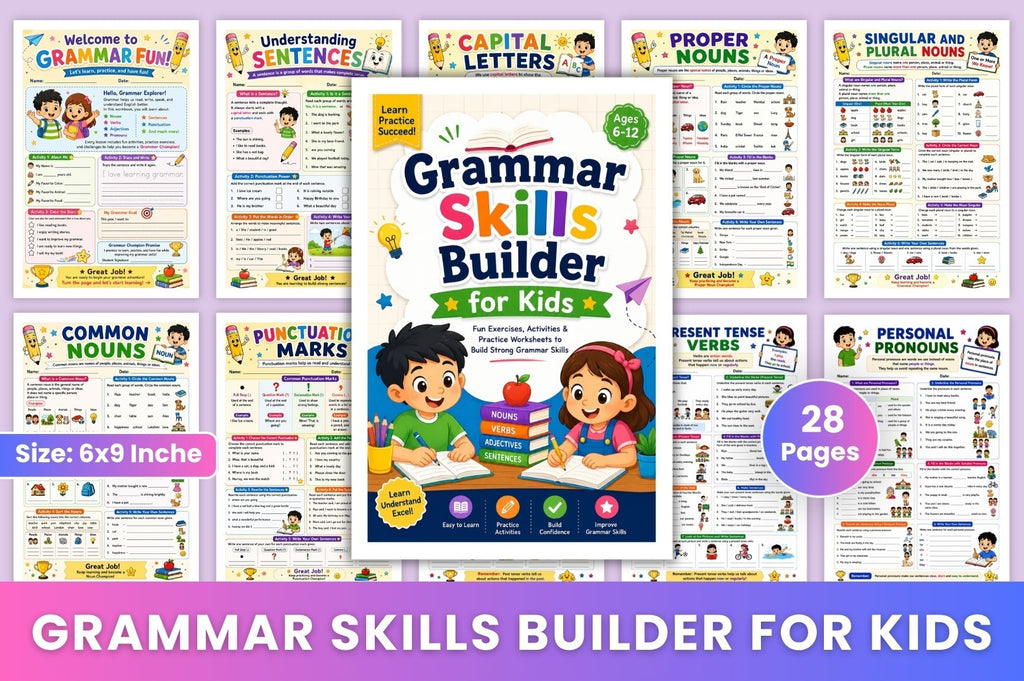 Grammar Skills Builder For Kids