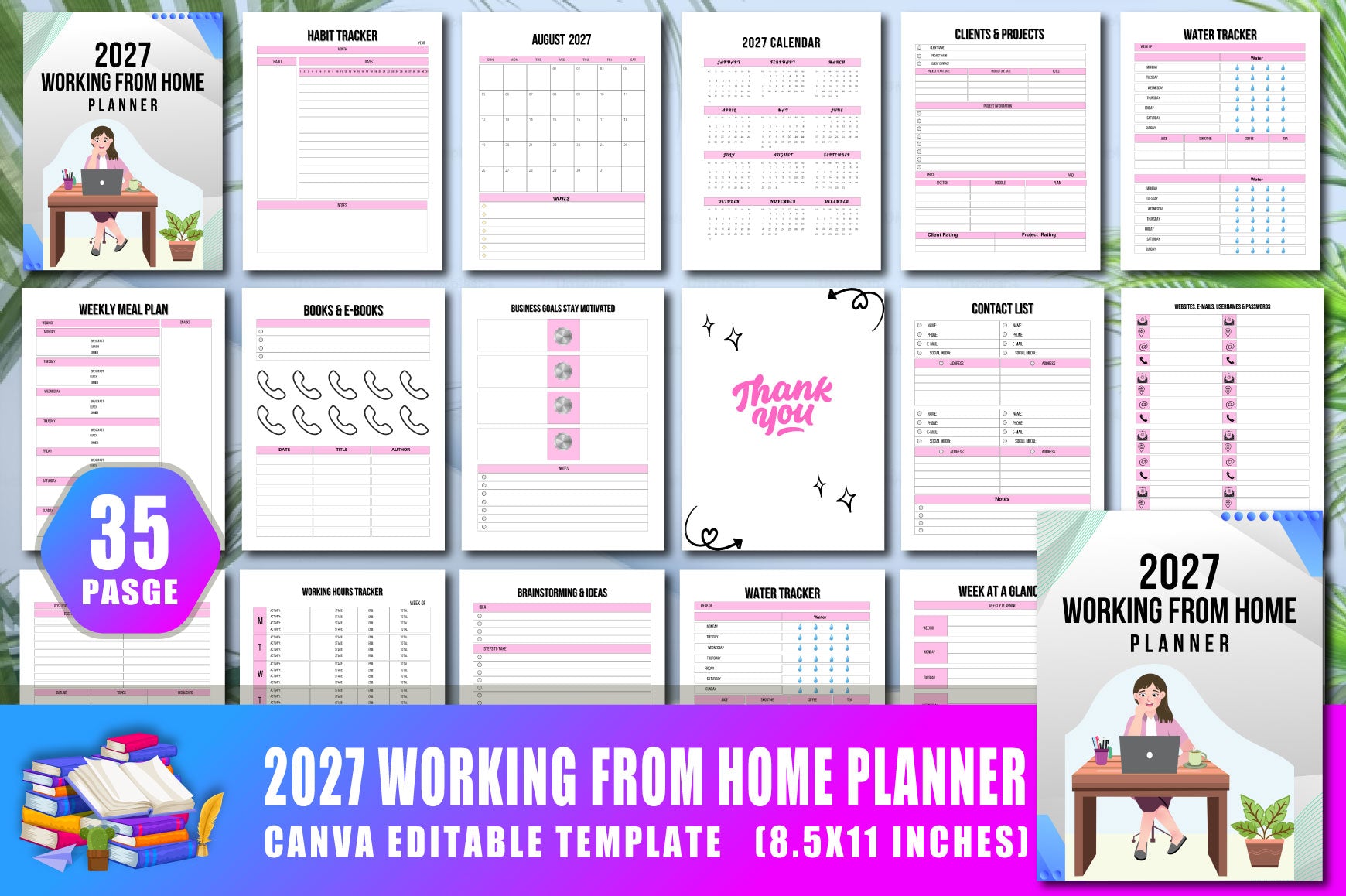 Working From Home Planner
