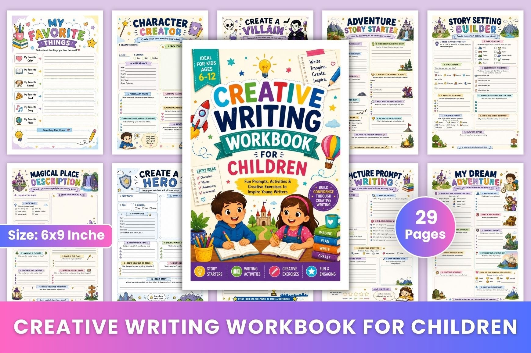Creative Writing For Children Workbook