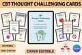 CBT Thought Challenging Cards