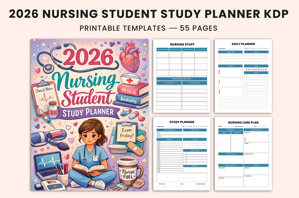 Nursing Student Study Planner
