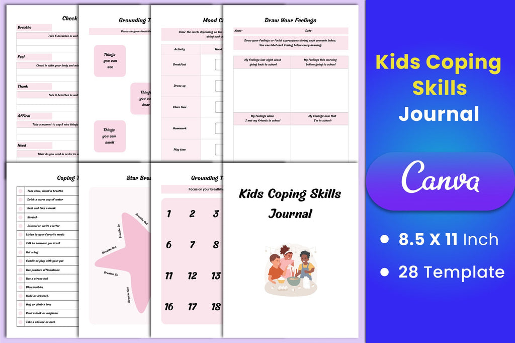 Kids Coping Skills Journal
