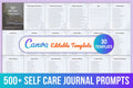 Self Care Prompts for Personal Wellbeing