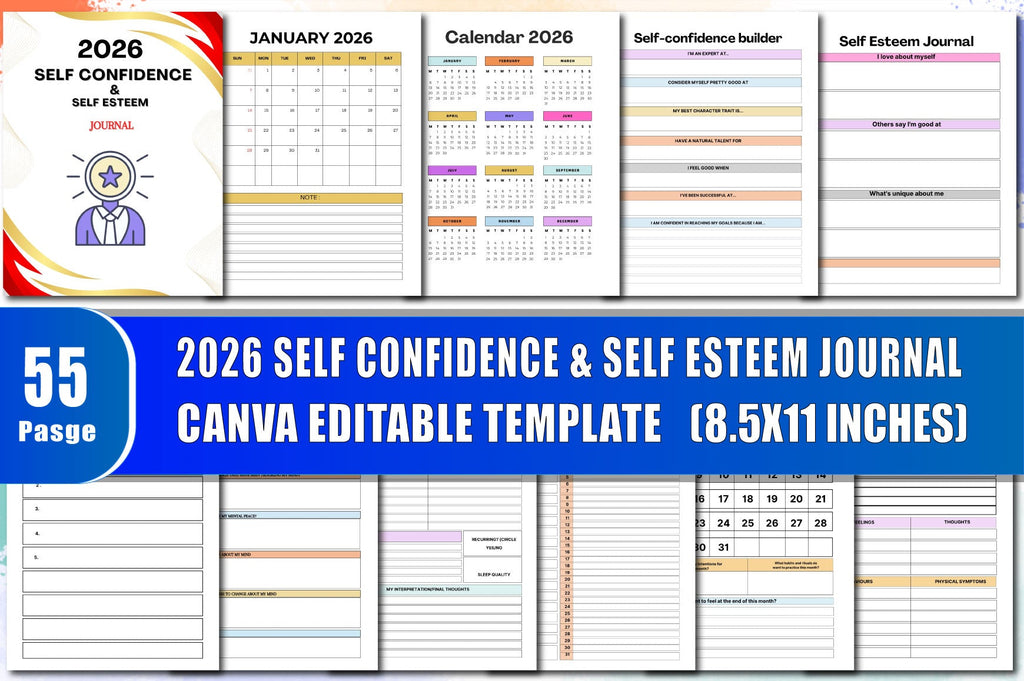 Self Confidence Self Esteem Journal