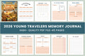 Young Travelers Memory Journal