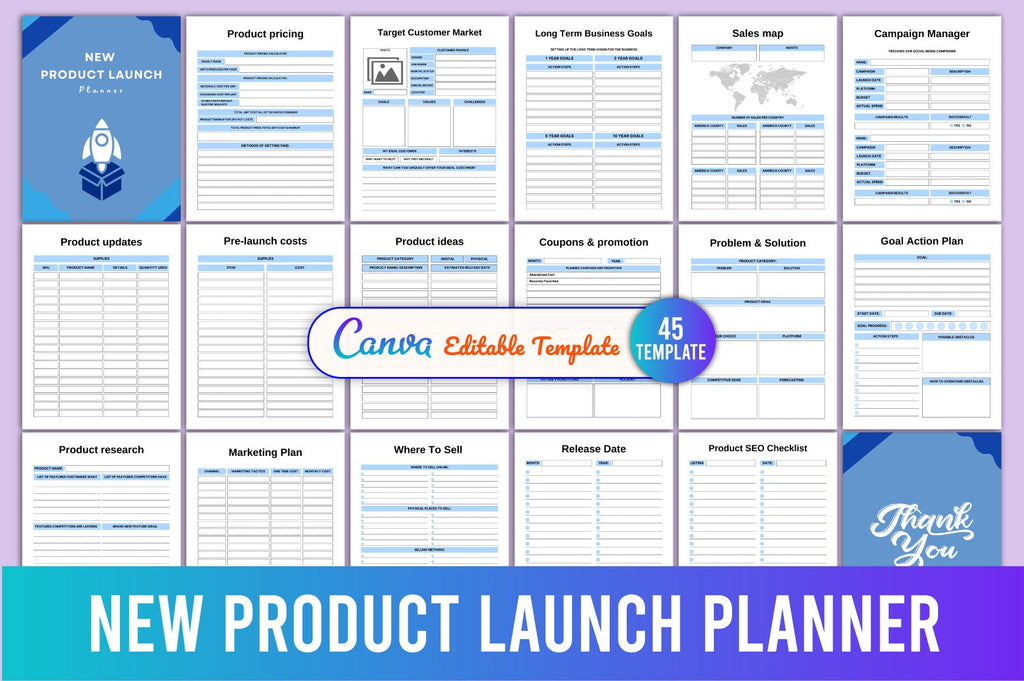 New Product Launch Planner
