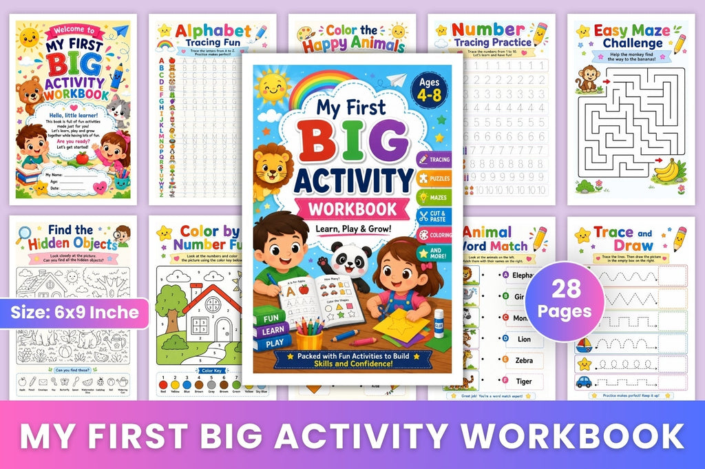 My First Big Activity Workbook
