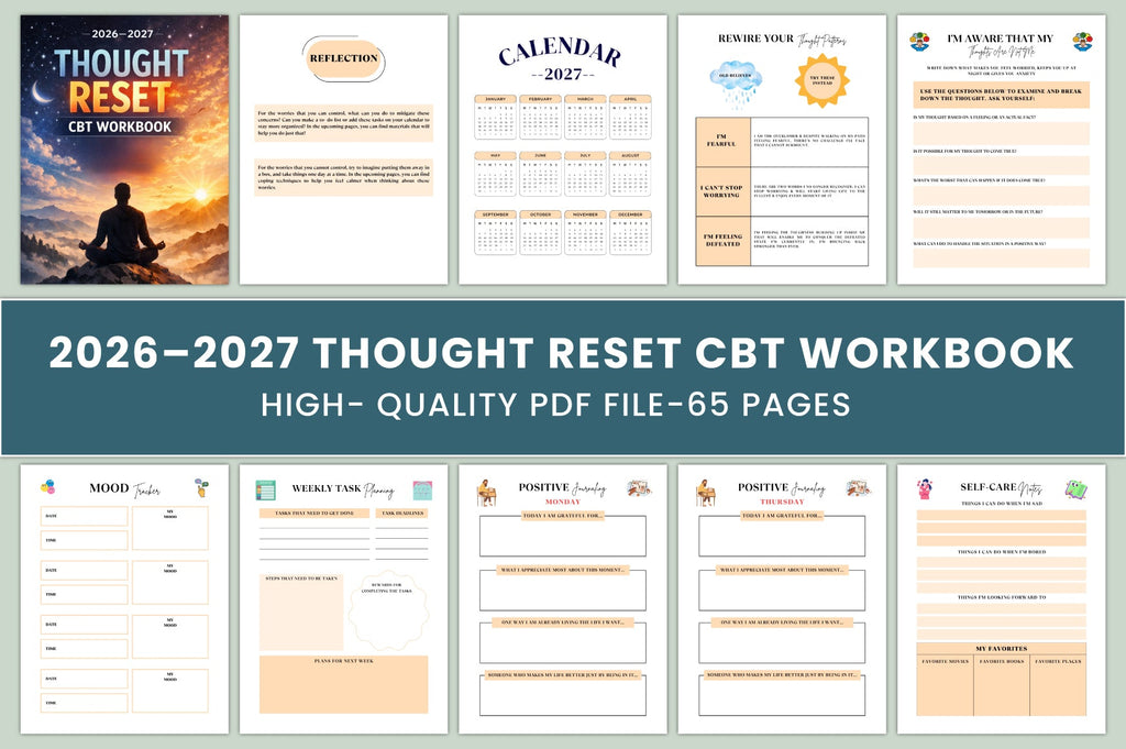 Thought Reset CBT Book