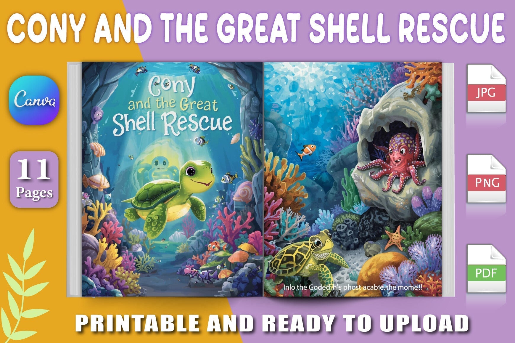 Cony and the Great Shell Rescue Book