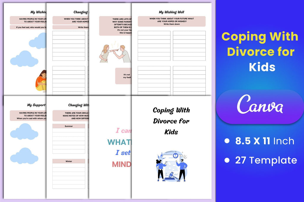 Coping With Divorce for Kids Workbook