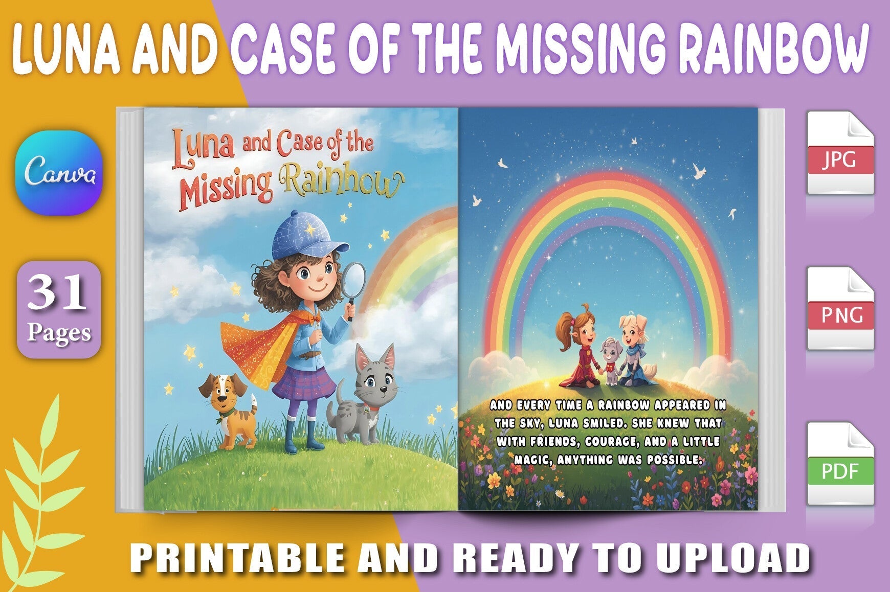 Luna and the Case of the Missing Rainbow Book