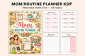 Mom Routine Planner for Daily Organization