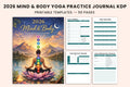Mind Body Yoga Practice Journal